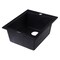 Alfi Brand Black 17" Drop-In Rectangular Granite Composite Kitchen Prep Sink AB1720DI-BLA - alternate 8